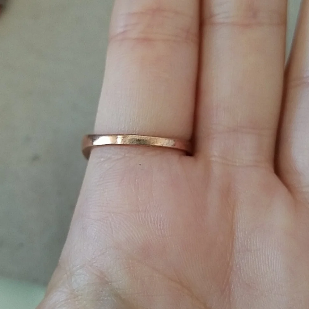 Sterling Silver and Red Stone Ring